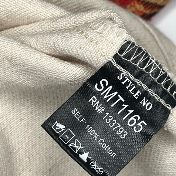 POL JACQUARD FLORAL VINTAGE CONTRAST SLEEVE SHACKET Cream Medium - Picture 13 of 13